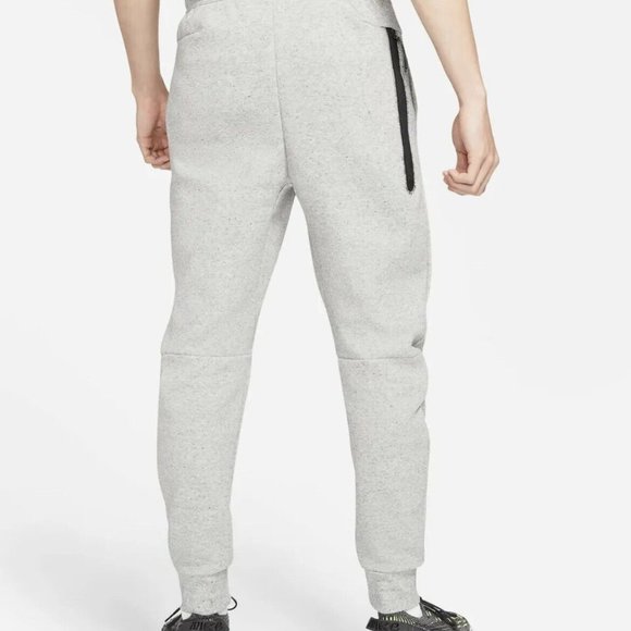 NIKE TECH FLEECE MEN'S SIZE XL XLARGE JOGGERS PANTS GREY HEATHER DD4706 … - Picture 9 of 9
